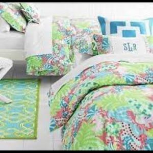 LILLY PULITZER Twin Duvet Cover in Checking In